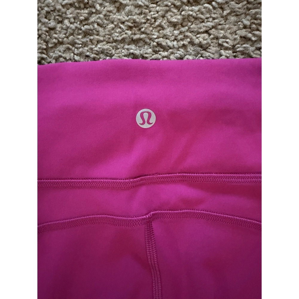 Lululemon Invigorate High Rise Tight Womens Size‎ 14 Ripened Raspberry 25" - Picture 3 of 6